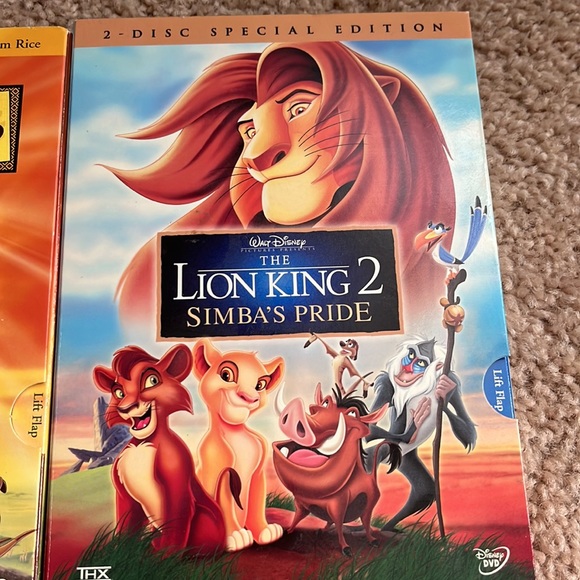 Lot of Disney The Lion King DVDs - Picture 4 of 5